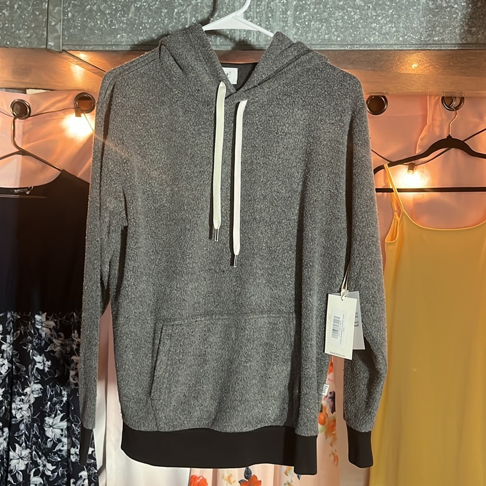 Gray Hoodie Sweatshirt